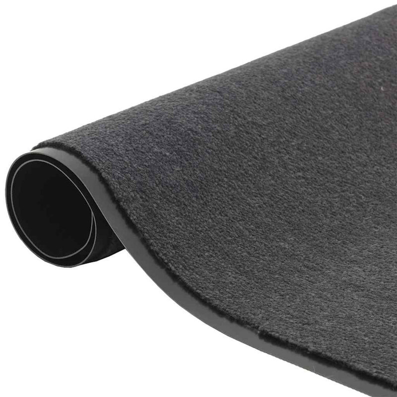 Doormat Non-Slip, Anthracite, 115cm W x 200cm L