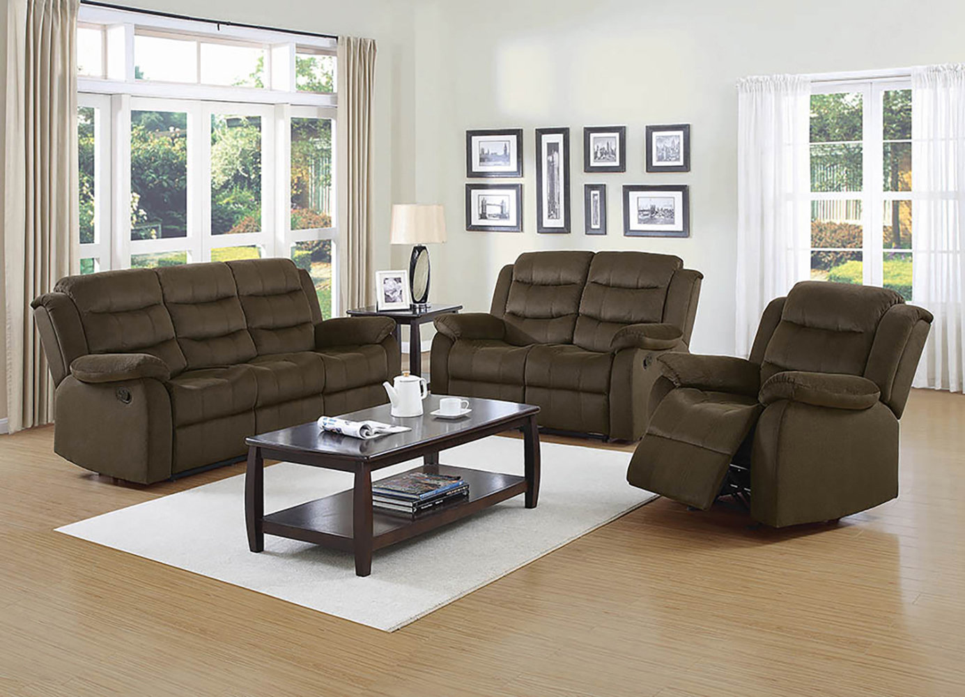 Latitude Run® Anjuman 3 - Piece Living Room Set - Wayfair Canada