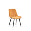 Hindman 46cm H Velvet Upholstered Side Chair in Grey-537723715