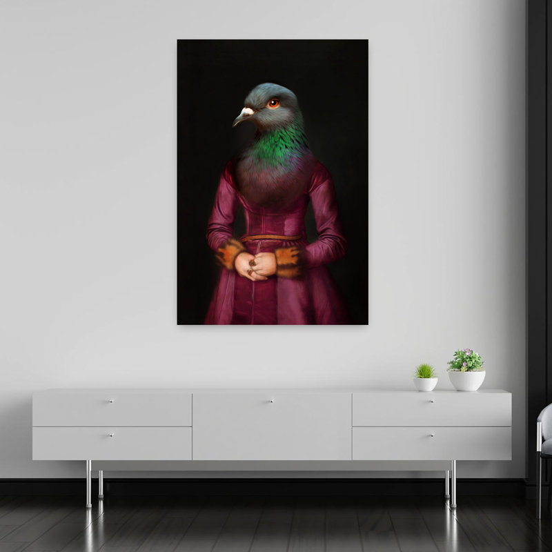 Contemporary Art Abstract Contemporary Wall Art by Tein Lucasson - Wrapped Canvas Print, 152.4 cm H x 101.6 cm W