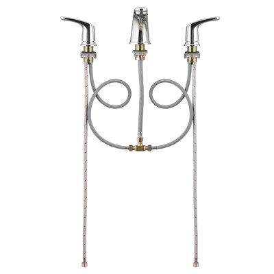 Colony Pro Widespread Bathroom Faucet with Drain Assembly