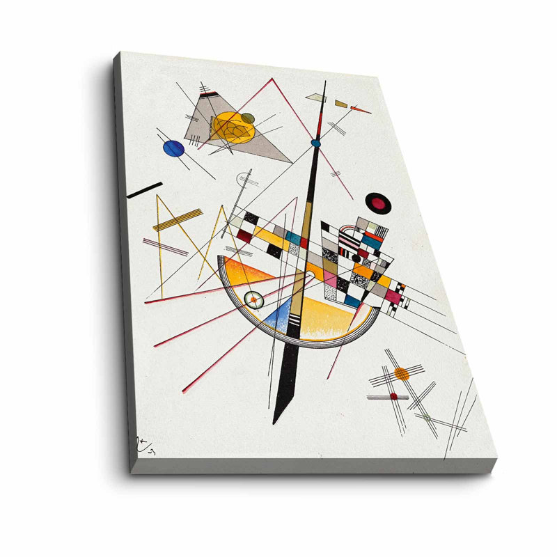 «Vasili Kandinsky», impression sur toile tendue