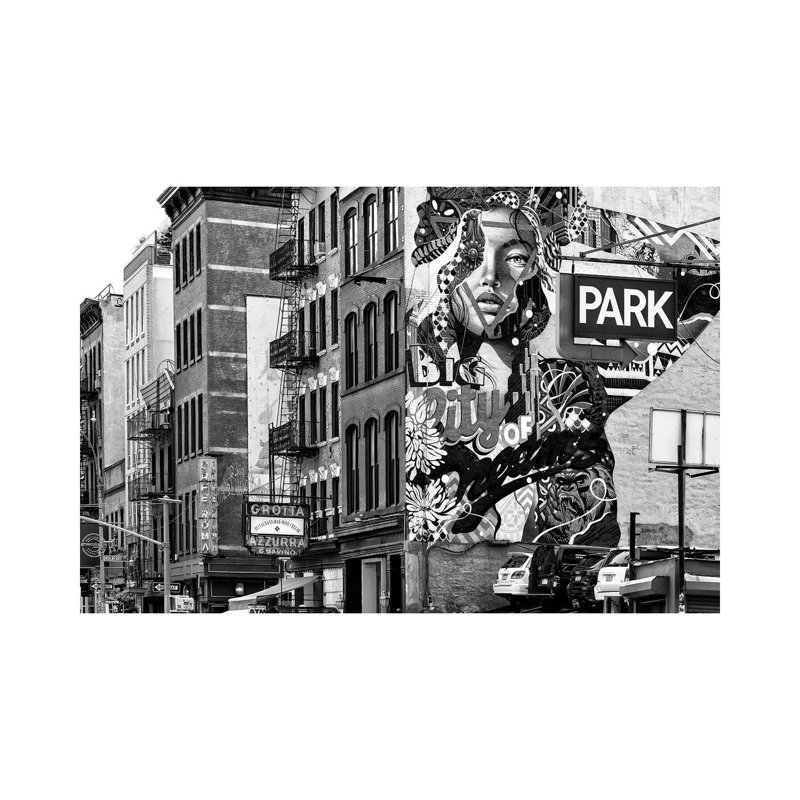 Graffiti Park 1 Piece Wrapped Canvas Wall Art, 101.6 cm H x 66.04 cm W x 1.91 cm D