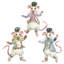Royal Palace Mice - 12 Inches Set Of  3