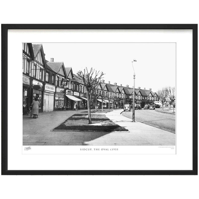 Sidcup, The Oval C1955 by Francis Frith - Single Picture Frame Print, 60cm H x 80cm W x 2.3cm D