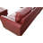Scherer Faux Leather L-Shaped Sectional Left Hand Facing-612492637