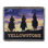 Paramount Yellowstone Throw Blanket, Giddy Up Western Ranch Decor, 48x60 Inches