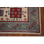 Tapis décoratif fait à la main Kazak 4 x 6