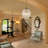 Ennu Crystal Globe Chandelier-1007028184
