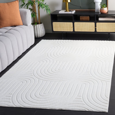 Versaillies 662 Performance Machine Washable Geometric Rug