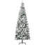 Arbre de Noël artificiel pin clair enneigé 9 pi HOMcom avec branches réalistes et 1084 pointes-1978228434