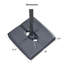 9.48kg Plastic Free Standing Umbrella Base