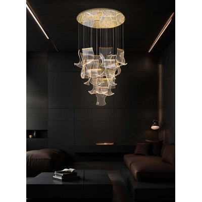 Zerah 24 - Light Dimmable LED Chandelier