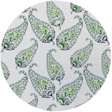 Indian Paisley 16" Vinyl Placemat