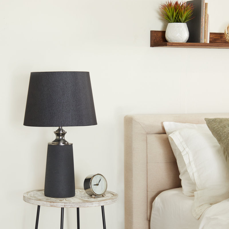 Ensemble de lampes de table noires 23,6 po