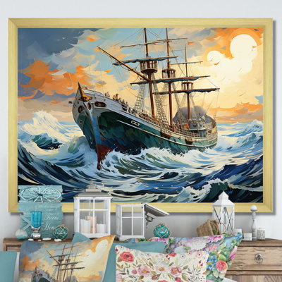 The Pirate Boat Odyssey's Voyage II - Classics Wall Art