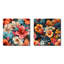 Pelaez - Ensemble de 2 reproductions d'art sur toile florales-102575020-102575025