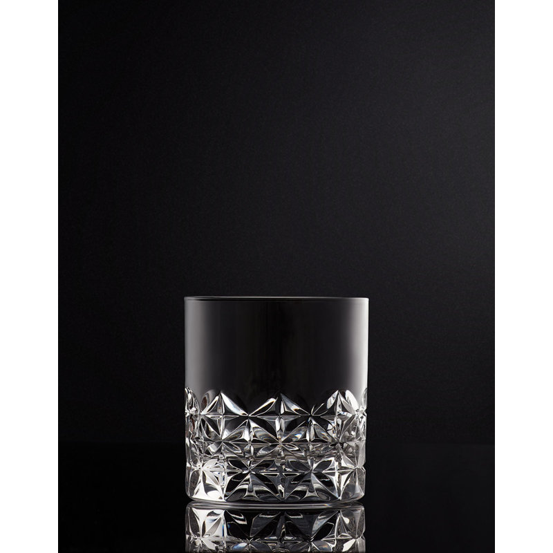 Ensemble de 4 verres élégants à motif de marguerite Dof