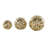 Cineus Aluminum Metal Metallic Cutout Abstract Decorative Orbs & Vase Filler Set-1007714643