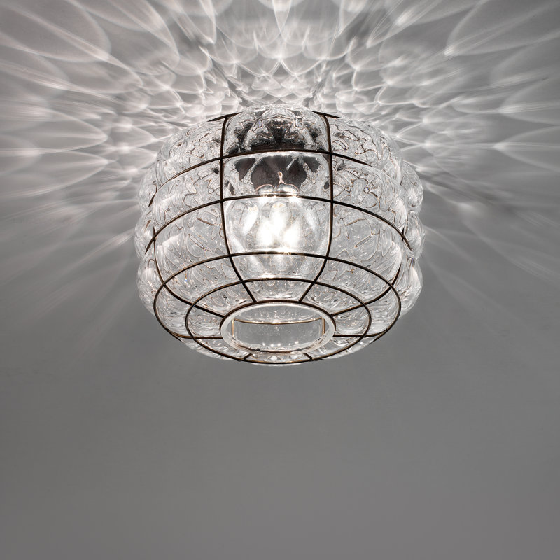 Terra Glass Flush Mount