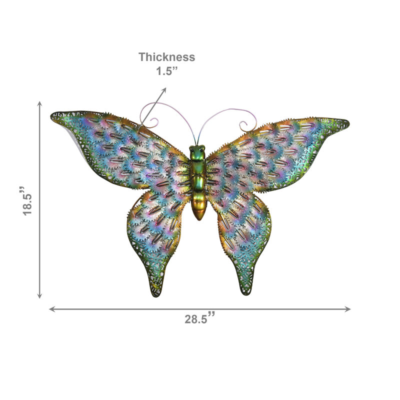 Metal Butterfly Wall Décor
