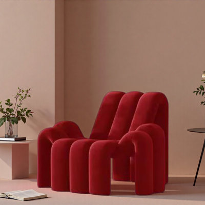 Chaise de loisirs créative simple.