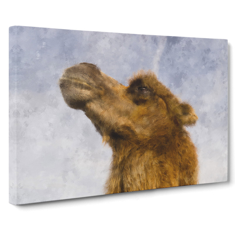 Camel - Wrapped Canvas, 35cm H x 50cm W x 3cm D