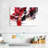 Avery Red Motion Abstract-107679797