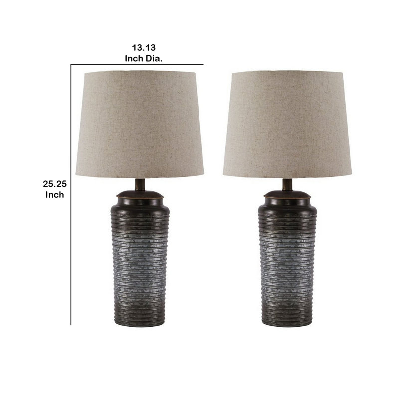 Riky Metal Table Lamp