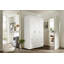 Bremen 3 Hinged Door Wardrobe 136 cm Alpinwhite 6 Drawer INCL. Delivery and Assembly