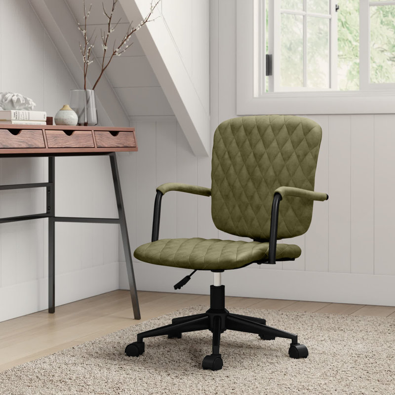 Chaise de travail pivotante réglable Hadley, Vert