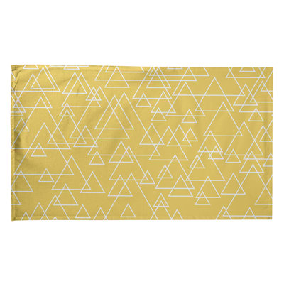 Serviette de thé en triangles de dispersion