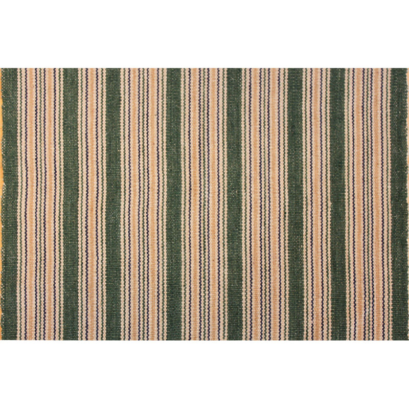 Tapis vert / forêt / beige tissé à la main Hawkstor Castle, Tapis de couloir 2 pi 10 po x 22 pi 8 po