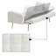 Canapé-lit futon avec 2 coussins Teddy-130165168