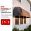 Store fixe Awntech Chicago, 316,1 cm x 84,5 cm x 66,7 cm, gris-111656119-111656133