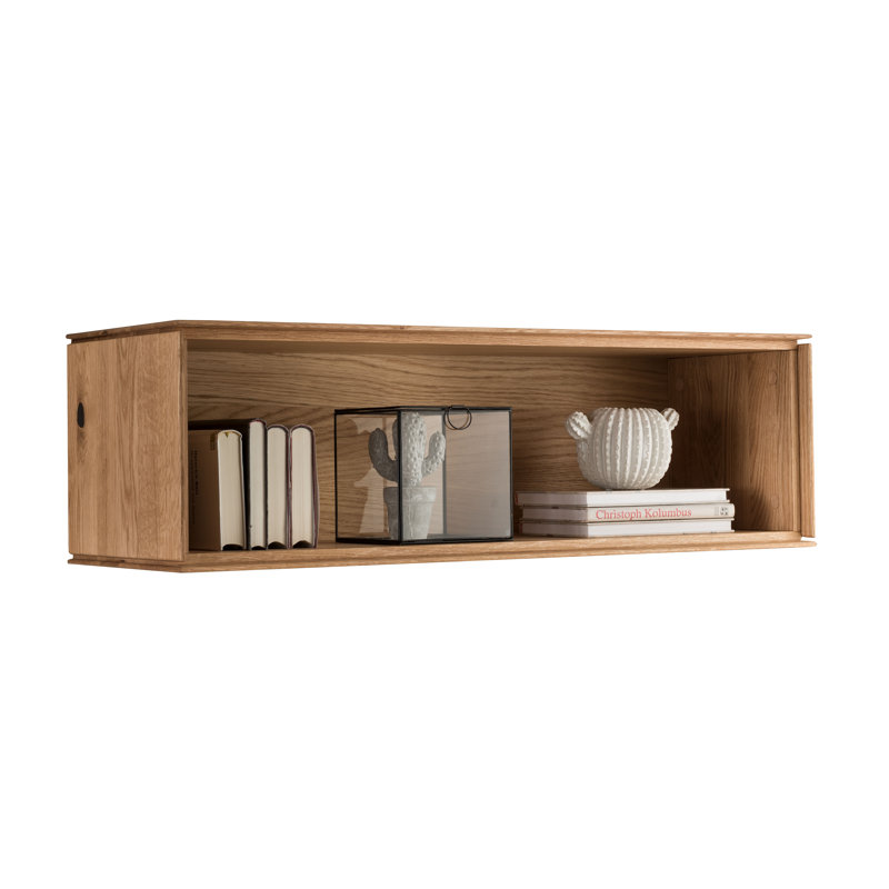 Caius Solid Wood Floating Shelf