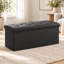 Banc de rangement avec repose-pieds pliable, coffre de rangement, repose-pieds et banc de chambre avec rangement-1152017688-1272220490