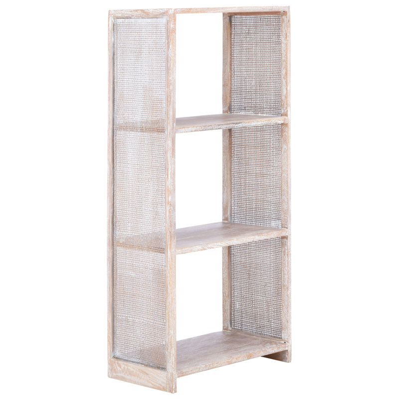 Bibliothèque étagère Dianella, Blanc, (3 tablettes) H 46,1 po x l 19,7 po x P 11,6 po