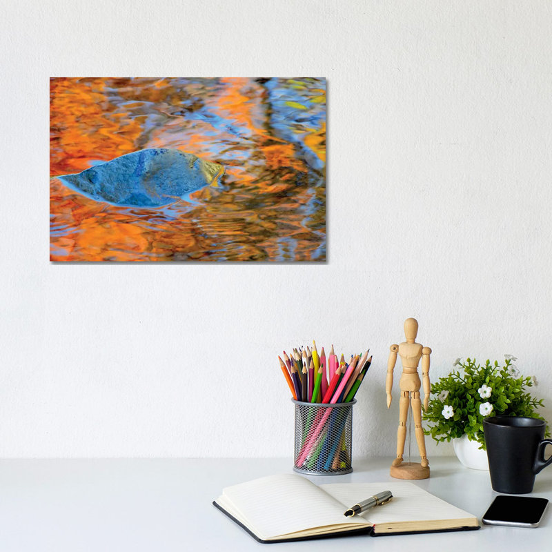 Iris by Helena Cooper - Wrapped Canvas Print, 20.32 cm H x 30.48 cm W
