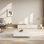Nordic Style TV Stand and Coffee Table Set