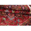 Tapis de zone en laine 5 pi x 6 pi 3 po one-of-kind à la main noué la heriz Agner
