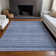 Machine Washable Indoor/Outdoor Claudian ACN1625 Denim Rug