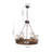 Manette 6 - Light Iron Dimmable Wagon Wheel Chandelier
