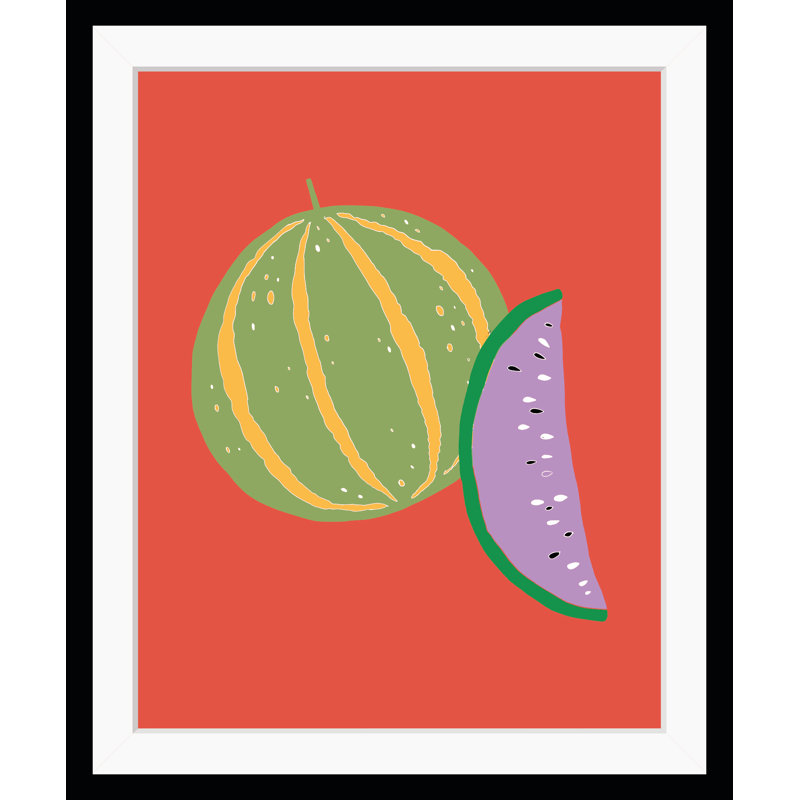Fruits - Single Picture Frame Print, 60 cm H x 50 cm W