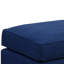 Fauteuil et repose-pieds bleu Pickery House Furnishings-994322404