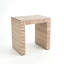 Sienna Nesting End Table-Walnut/Bone-Lg