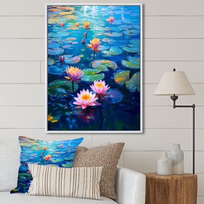 " Water Lily Embrace "