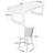 Jayandre 4 - Person Pine Solid Wood Top Dining Set-1513639332