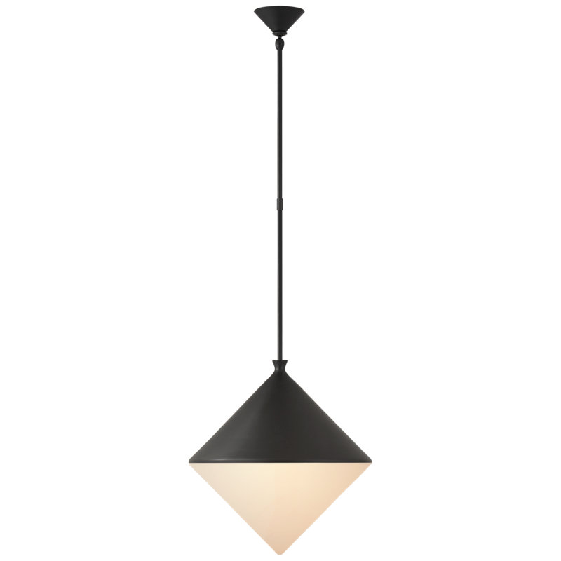 AERIN Sarnen Large Pendant, Matte Black