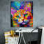 Toile épique Graffiti «Tabby Wants Treats» par Dean Russo, 26 po x 30 po